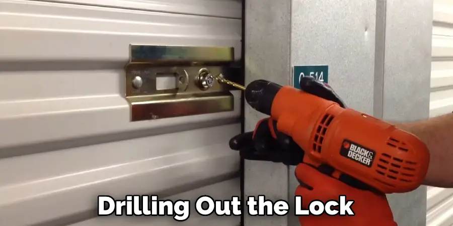 Drilling Out the Lock