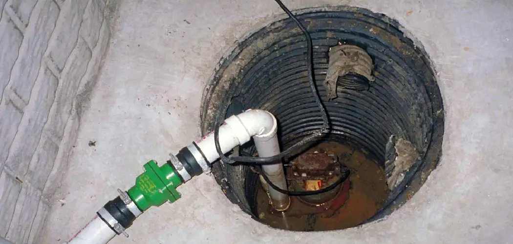 How to Hide Sump Pump Discharge Pipe