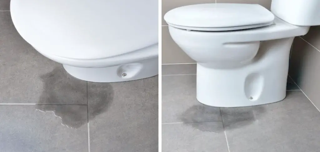 How to Tell if Toilet is Leaking Under Tile