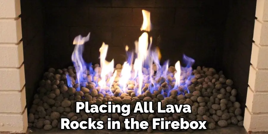 Placing All Lava Rocks in the Firebox