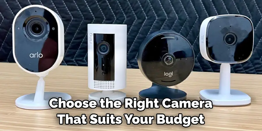 choose the right camera that suits your budget