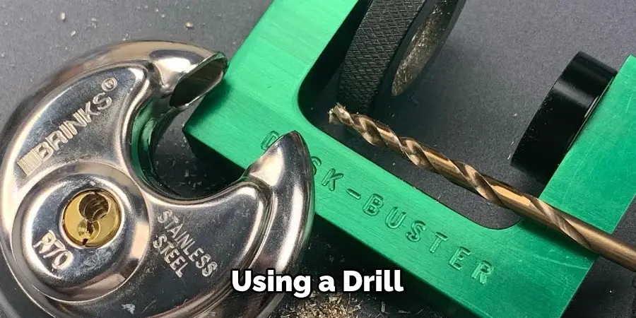 Using a Drill