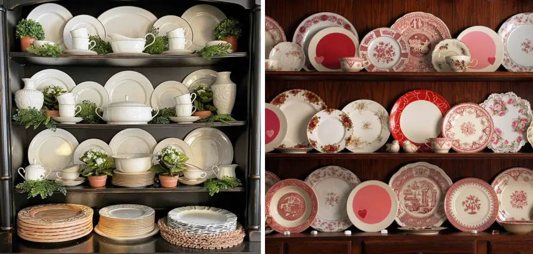 How to Display China Without a Cabinet