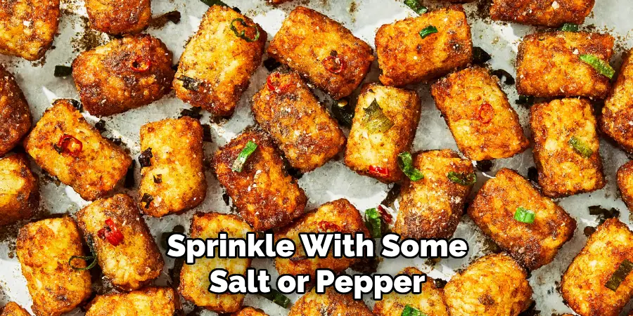 Sprinkle With Some Salt or Pepper