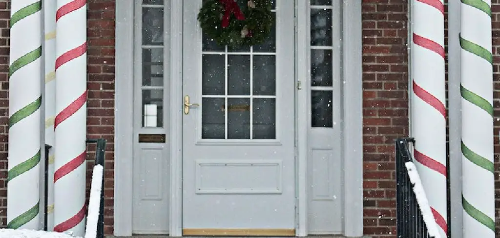 How to Decorate a Small Front Porch for Christmas