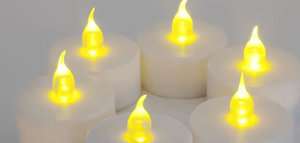 How to Make Fake Candles