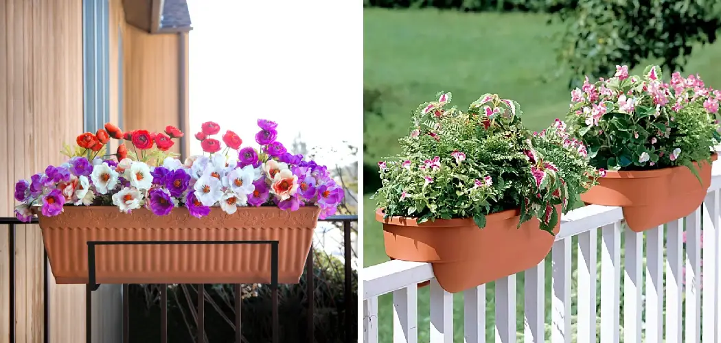 How to Secure Planter Baskets to Balcony Railings