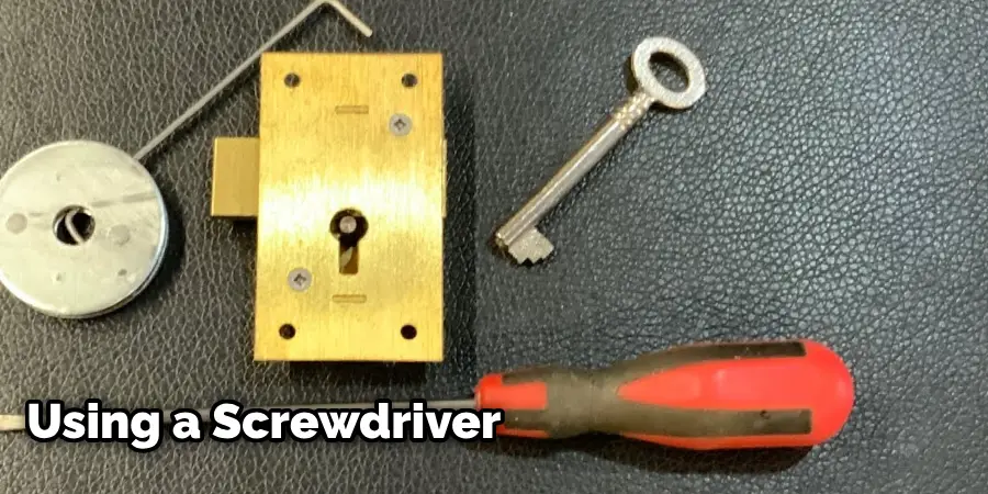 How to Open Old Drawer Lock without Key