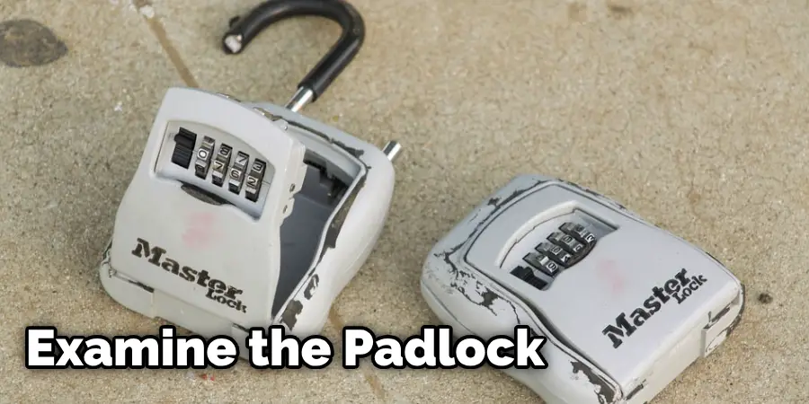 How to Open a Small Padlock without A Key