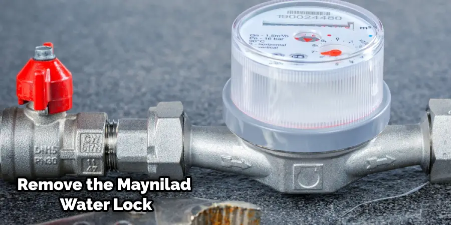 How to Remove Maynilad Water Meter Lock