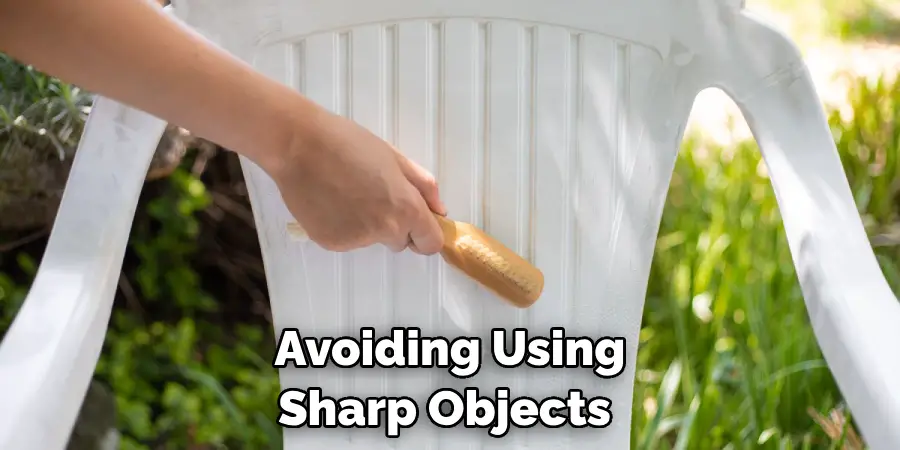 Avoiding Using Sharp Objects 