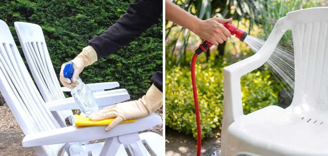 How to Clean White Plastic Garden Furniture