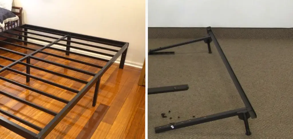 How to Disassemble Metal Bed Frame