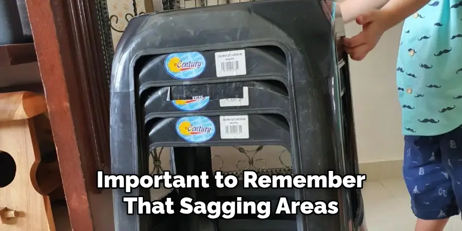 Important to Remember That Sagging Areas