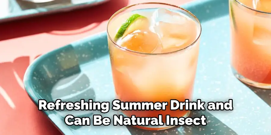 Refreshing Summer Drink and Can Be Natural Insect