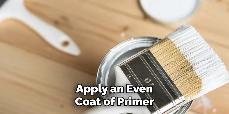 Apply an Even Coat of Primer