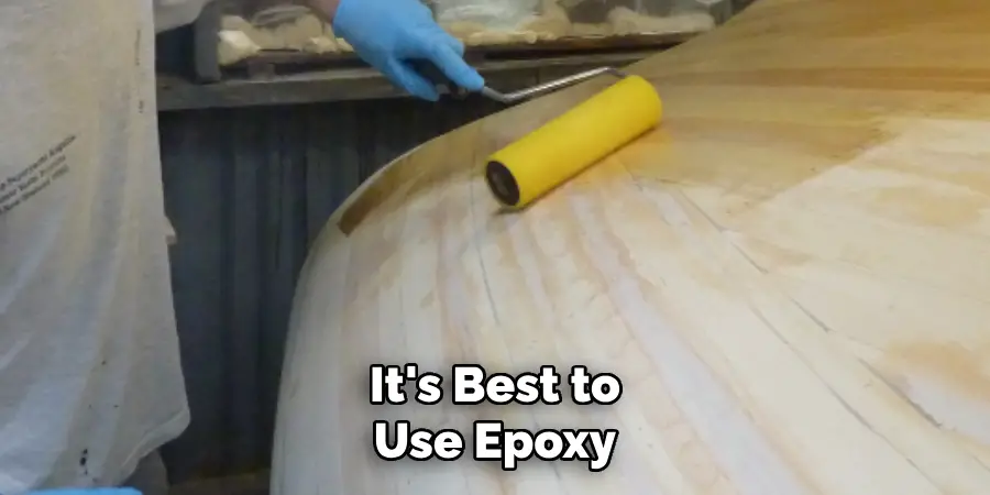 It's Best to Use Epoxy