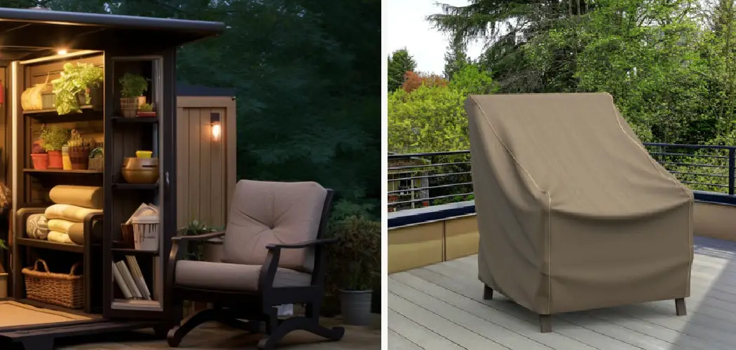 How to Store Outdoor Furniture Covers