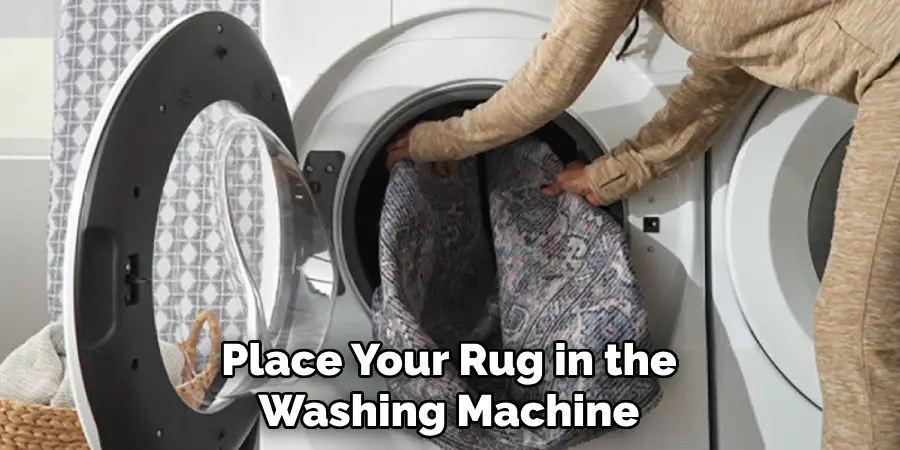 Place Your Rug in the Washing Machine