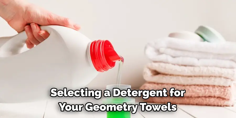 Selecting a Detergent for Your Geometry Towels