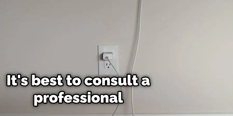 How to Run Extension Cord Along Brick Wall