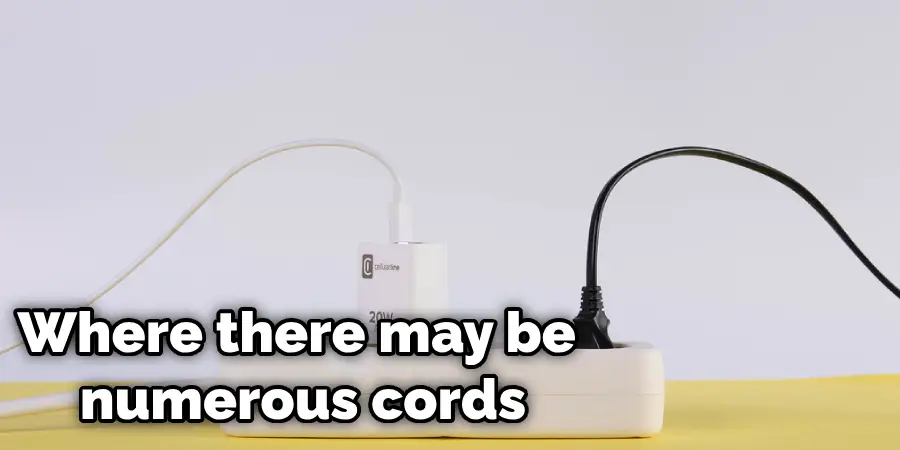 How to Secure Extension Cord to Outside Wall