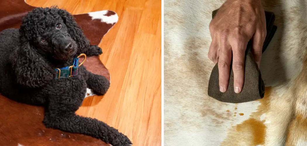 How to Clean Cowhide Rug Dog Urine