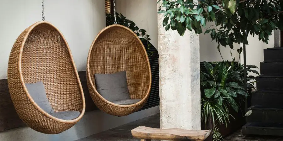 Hanging Egg Chairs