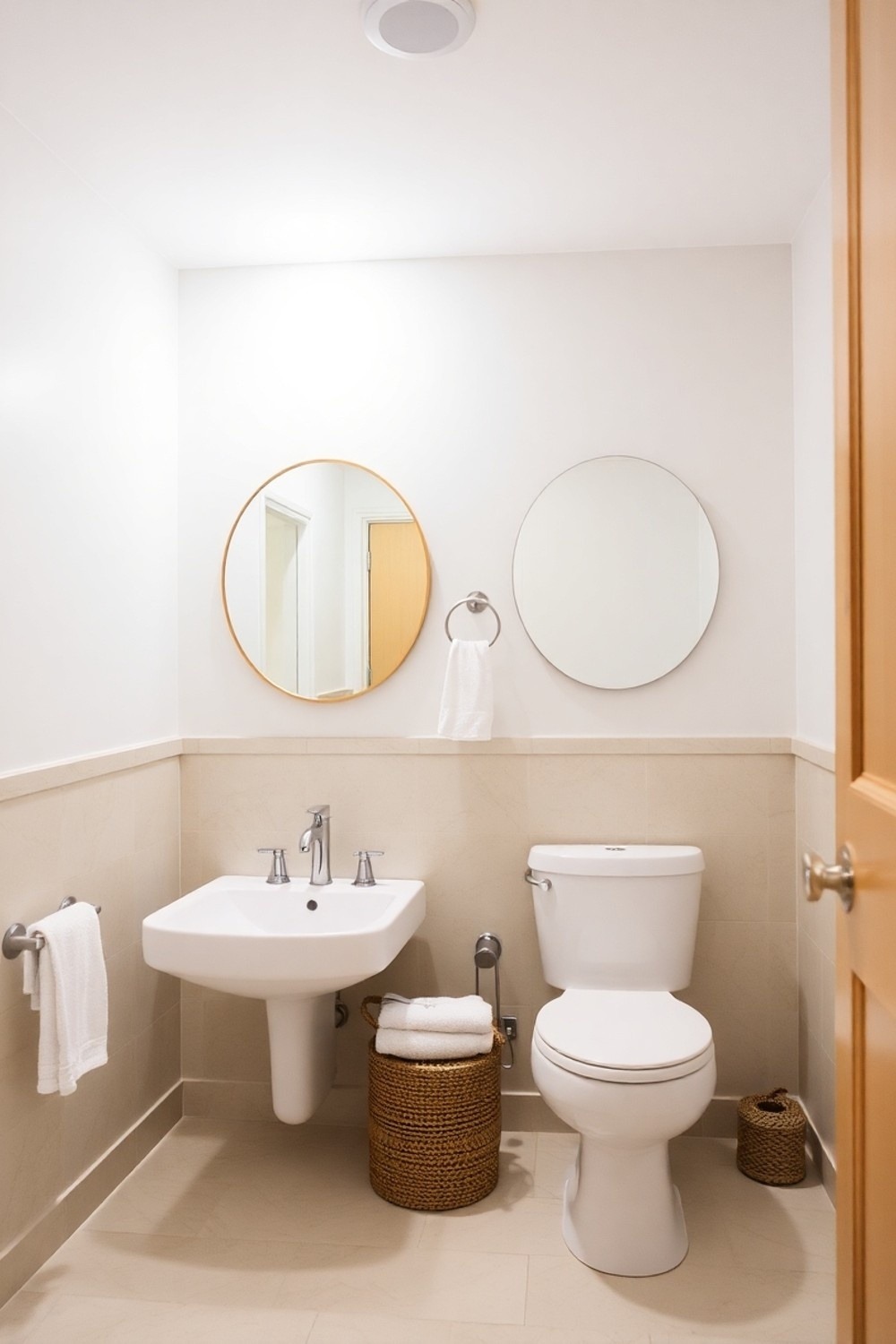 Cover: half bathroom ideas feel simple