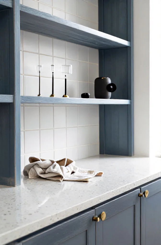 7. Reclaimed Wood Shelving