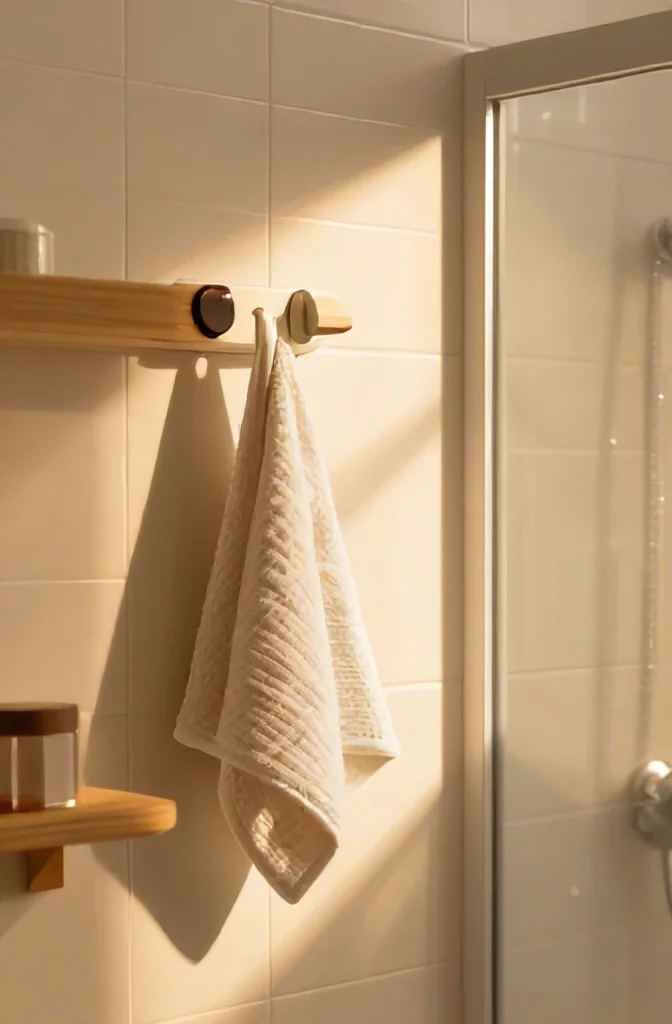 8. Decorative Towel Hooks