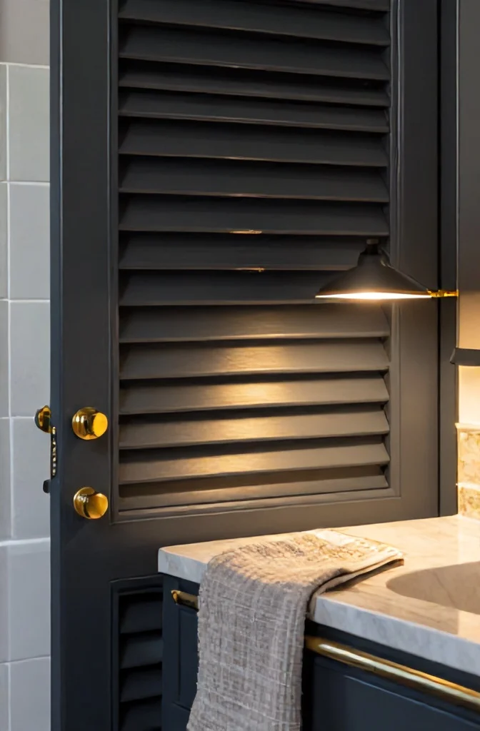 11. Louvered Door