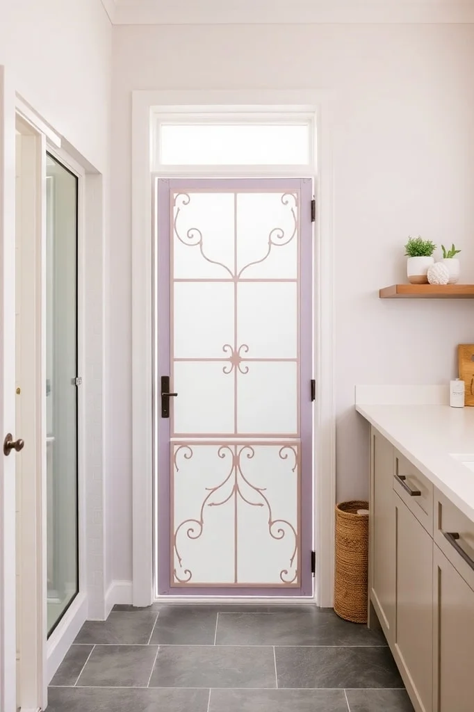 12. Decorative Screen Door