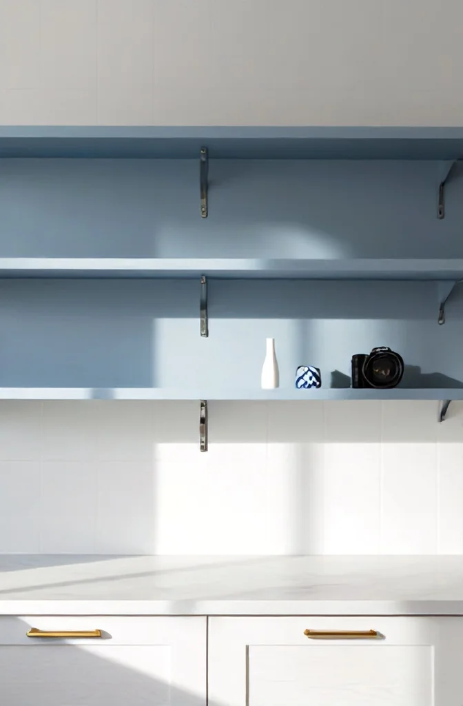 13. Floating Shelves for Display