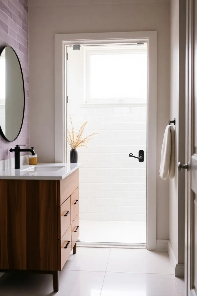 18. Transparent Acrylic Door