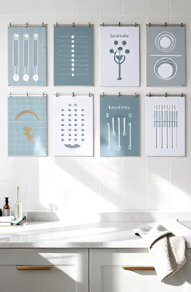 19. Personalized Bath Time Charts