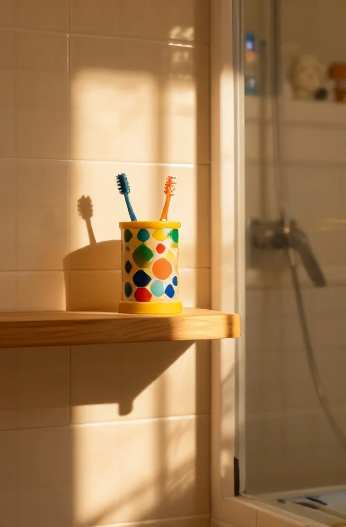 20. Colorful Toothbrush Holder
