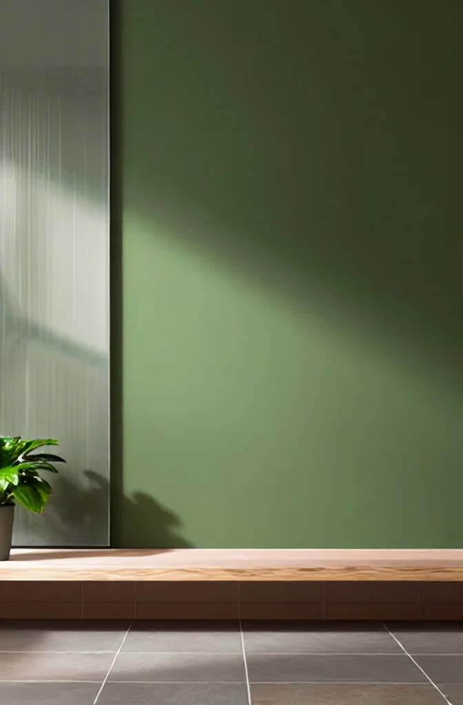 28. Green Wall Art