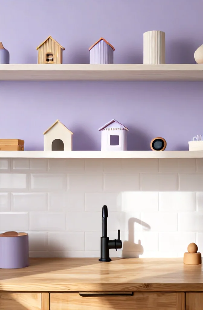30. Floating Shelves for Toys