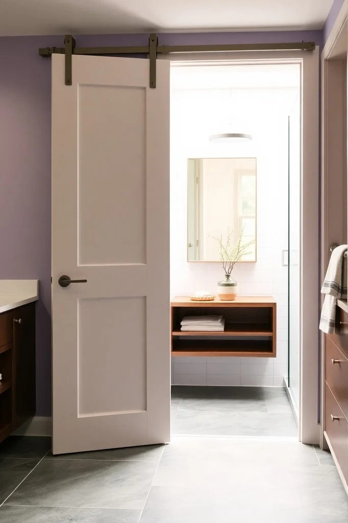 36. Contemporary Barn Door