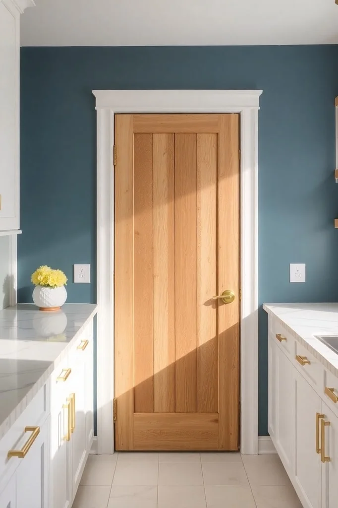 37. Rustic Reclaimed Door with Hardware