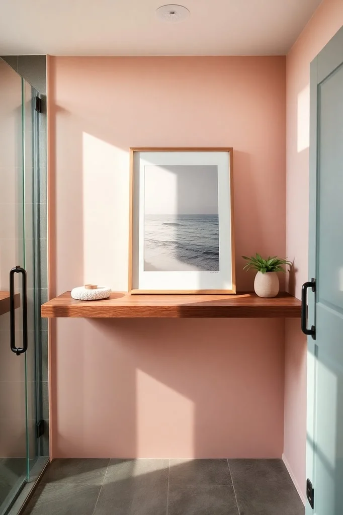 4. Coastal-Themed Artwork