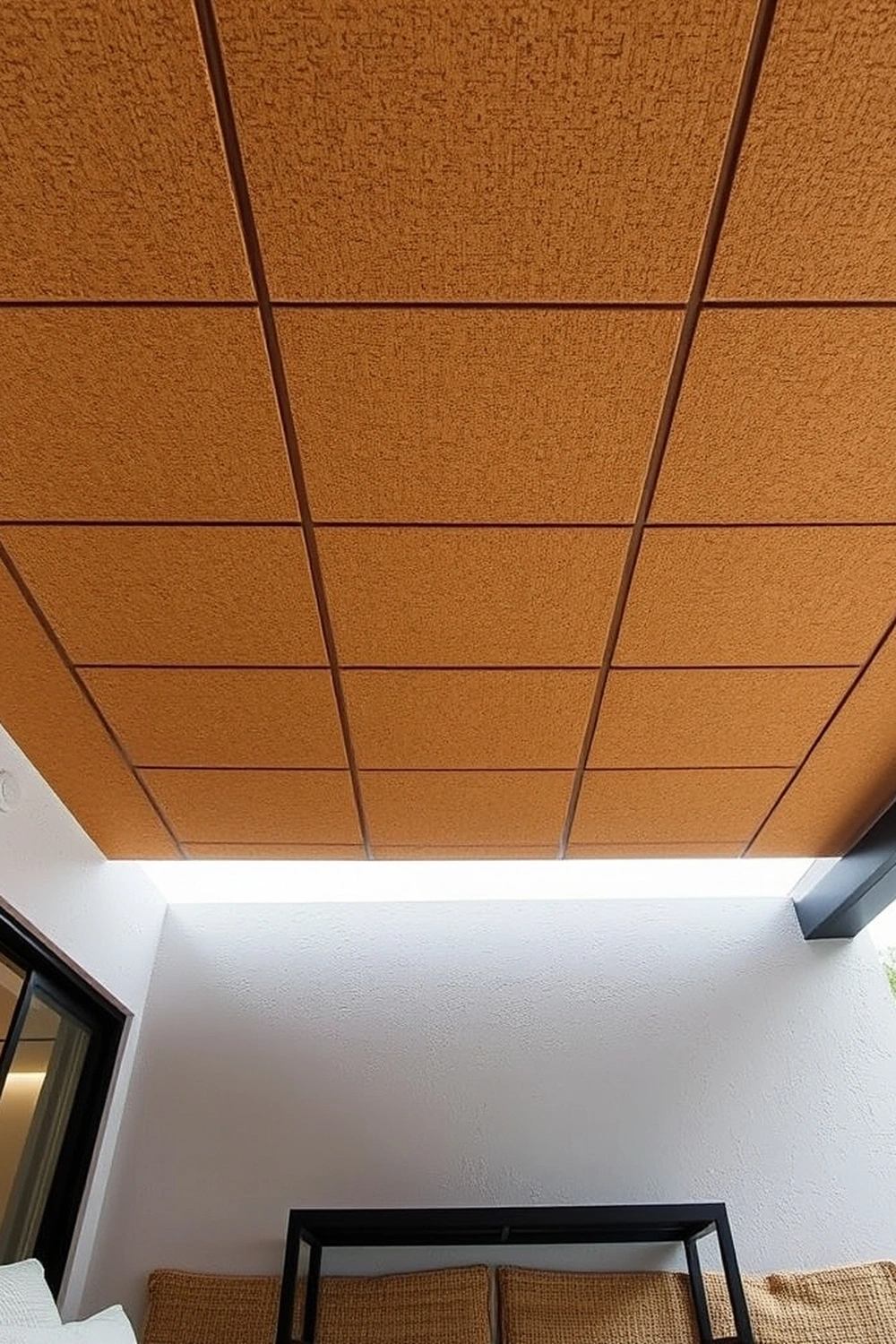 6. Cork Ceiling Tiles