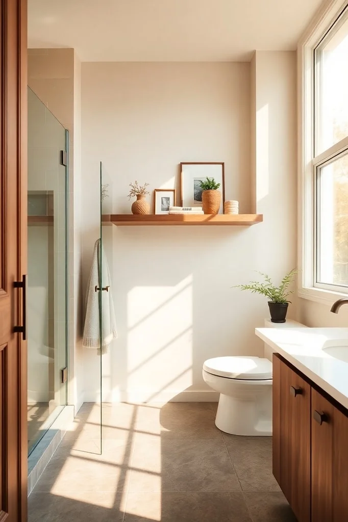 8. Open Shelving