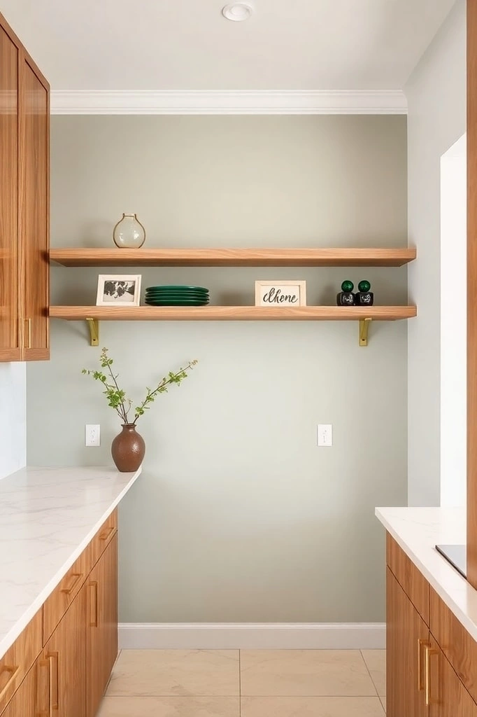 21. Wall-Mounted Shelves