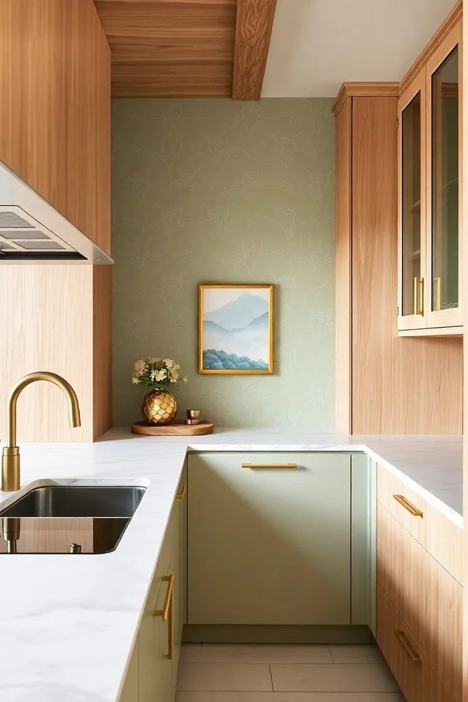21. Coastal-Themed Wallpaper