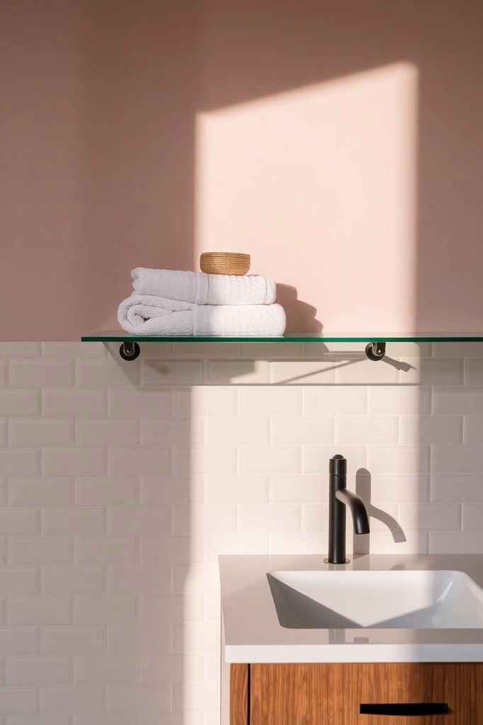 22. Glass Shelf Accents