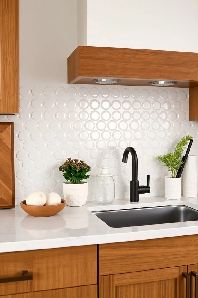 30. Glass Tile Backsplash Accents